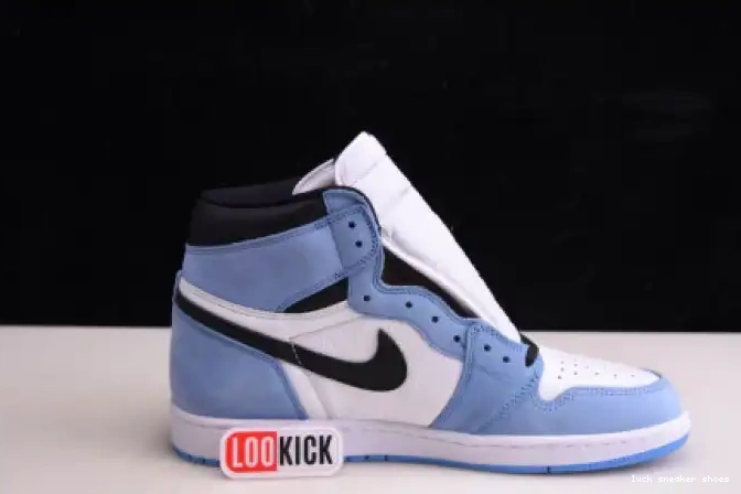 Reps LUCY 1 BLACK UNIVERSITY 555088-134 JORDAN WHITE BLUE HIGH RETRO AIR 0514